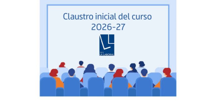 Claustro inicial del Curso 2026-2027 y profesorado de nueva incorporación